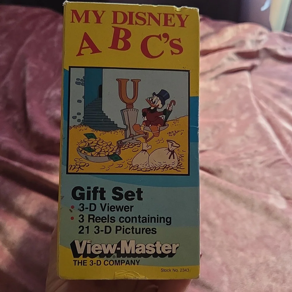 New Old Stock! 1989 Disney ABC's View-Master 3D Viewer Gift Set